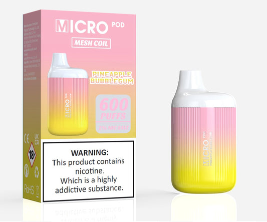 Micro Pod Vape Pineapple Bubblegum
